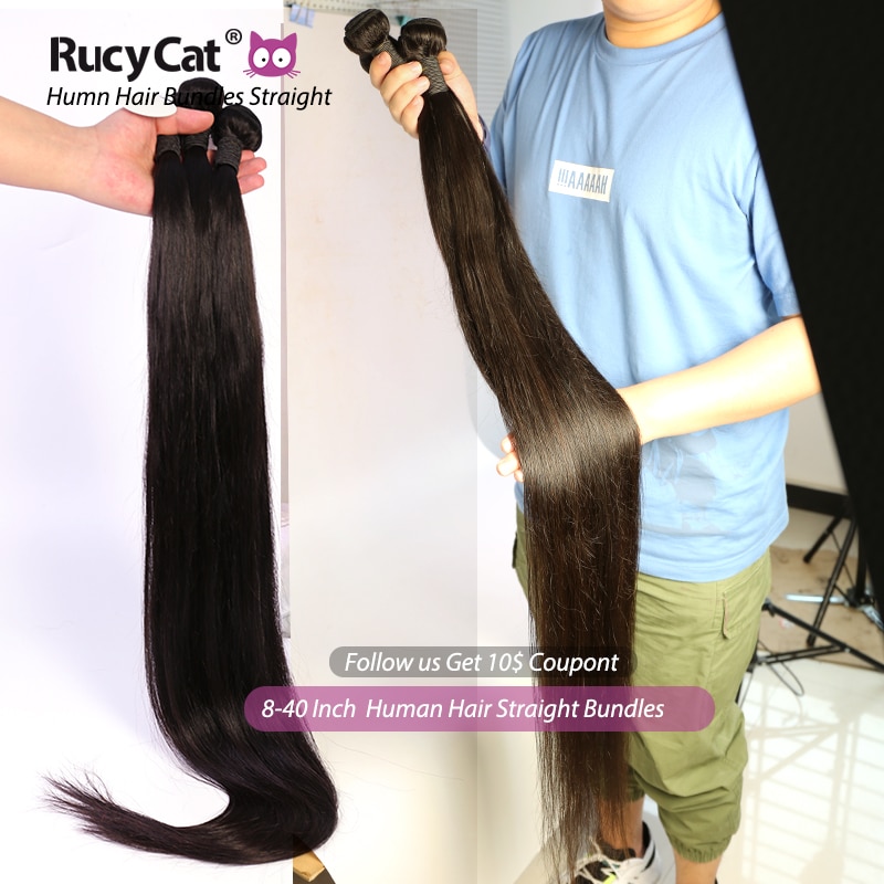 RucyCat 34 36 38 40 Inch  Virgin Hair ¥ Bundles ..